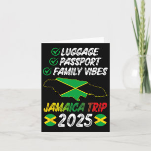 Carte Vibes familiales Jamaïque Voyage en famille 2025 J