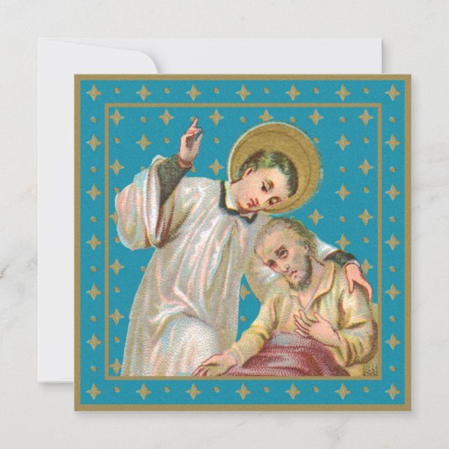 Carte Victime de St. Aloysius Gonzaga & Plague (M 006) (Devant)