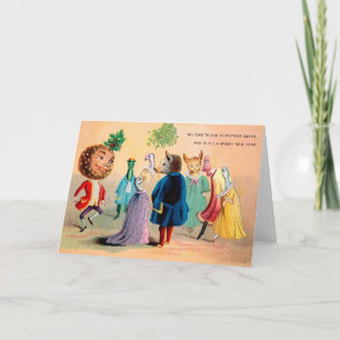 Carte Victorian Odd Christmas Party