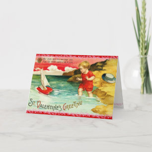 Carte Victorian Valentine's Day