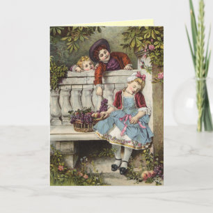 Carte Victorian Valentines Day