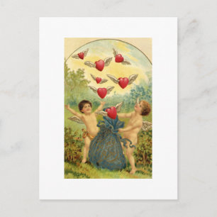 Carte victorienne de Valentine