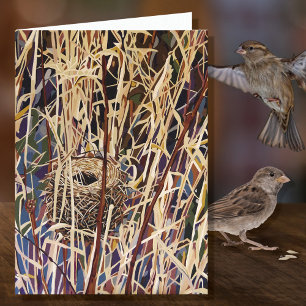 Carte Vide de nid faunique