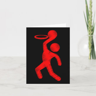 Carte Vie De Basket-Ball D'Un Baladeur