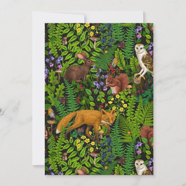 Carte Vie forestière (Devant)