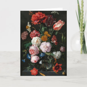 Carte Vie morte avec fleurs   Jan Davidsz de Heem