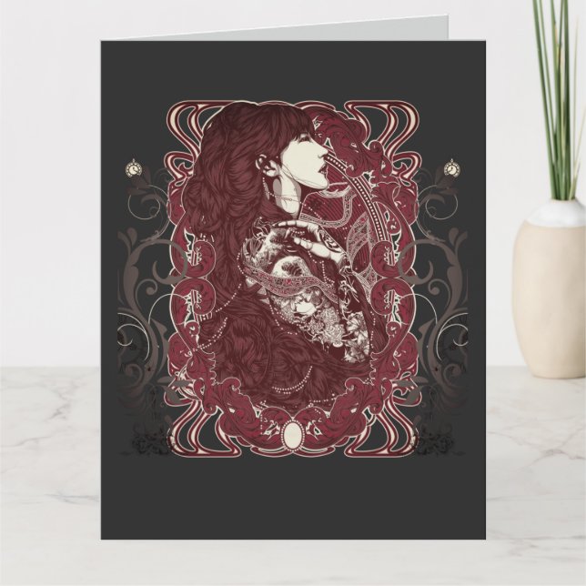 Carte Vieille âme - Une rente victorienne (Devant)