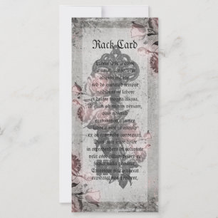 Carte Vieille Clé et Roses