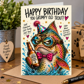 Carte Vieille truite grincheuse