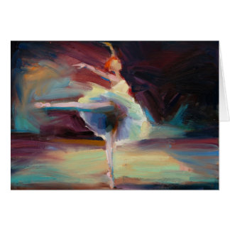 Carte vierge de "arabesque"