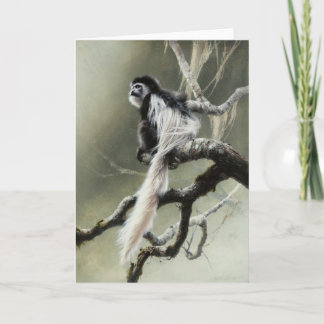 Carte vierge de Colobus par Andrew Denman