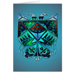 Carte vierge de deux Eagles