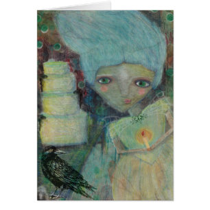 Carte vierge de Mlle Haversham