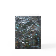 Carte vierge de note de couleurs subtiles d'art