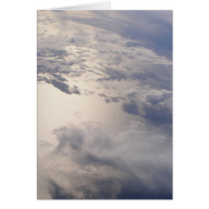 Carte vierge de note de nuages (conception 1)