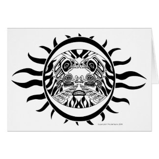 Carte vierge d'homme de Thunderbird