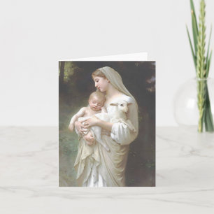 Carte Vierge et Enfant L'Innocence