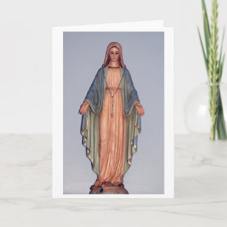 Carte Vierge Marie