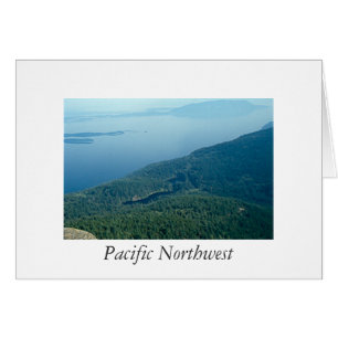 Carte - vierge - Pacifique Nord-Ouest