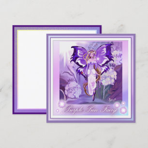 Carte vierge Purple Sun Fairy