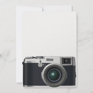 Carte Vieux appareil photo noir