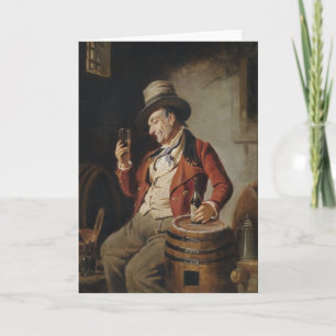 Carte Vieux Boire La Peinture De La Bière