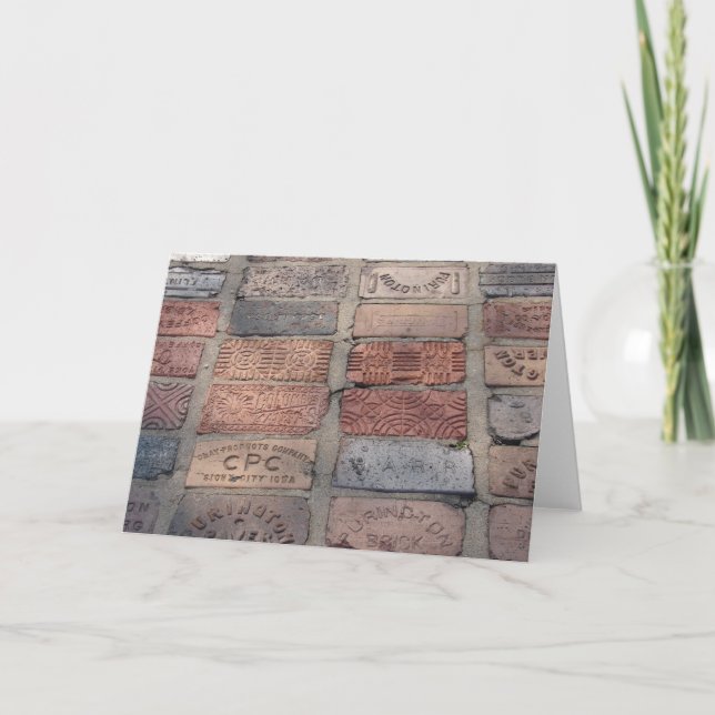 Carte Vieux briques (Devant)