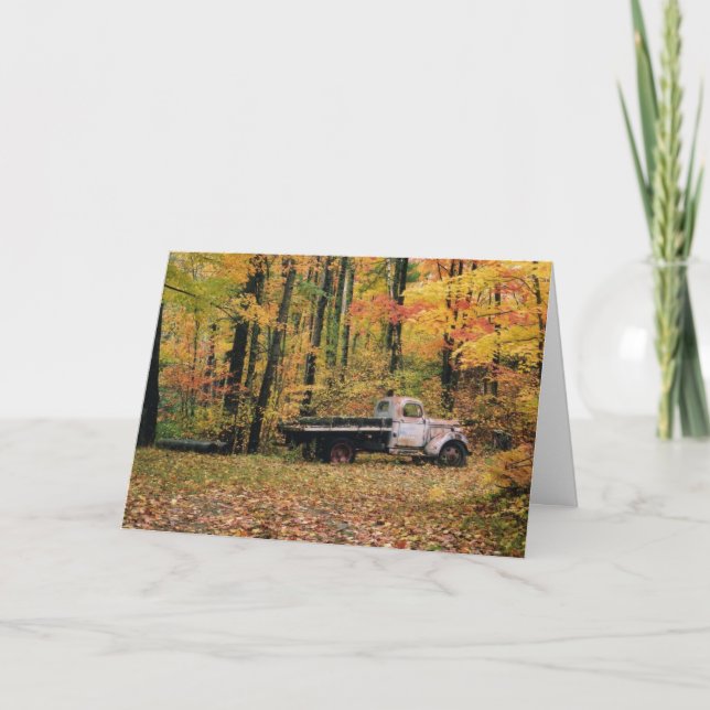 Carte Vieux camion (Devant)