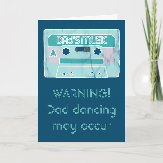 Carte Vieux cassettes musique papa (Devant)