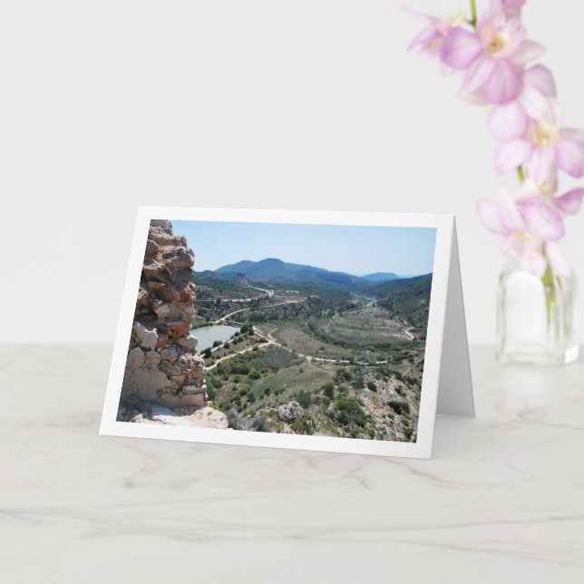 Carte Vieux Domeño, Valence, Espagne (Orchidée)