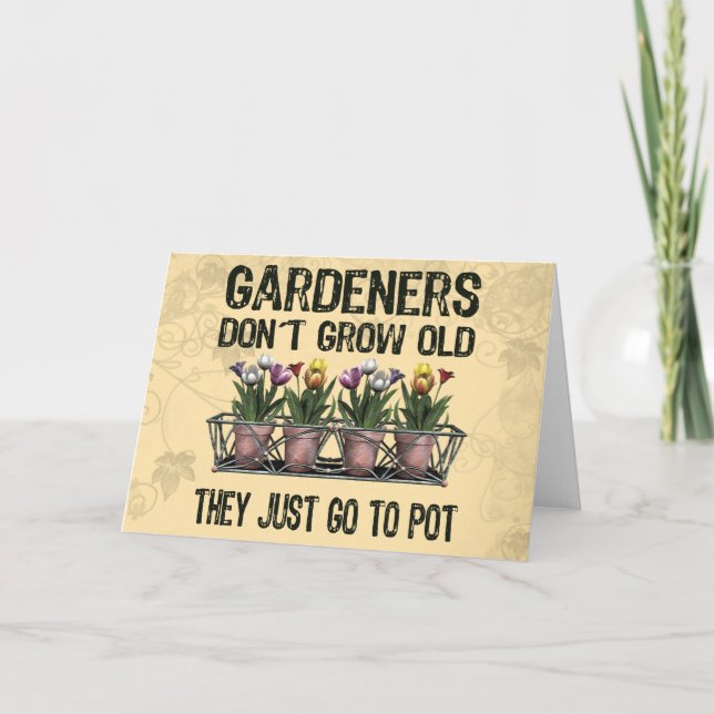 Carte Vieux jardiniers (Devant)