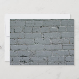 Carte Vieux mur de briques blanches