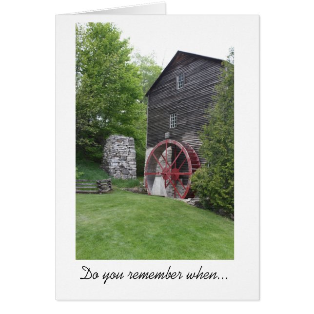 Carte Vieux souvenirs de Mill (Devant)