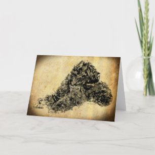 Carte Vieux temps russe noir