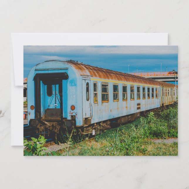Carte Vieux train (Devant)
