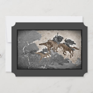 Carte Vikings Traversant La Tempête