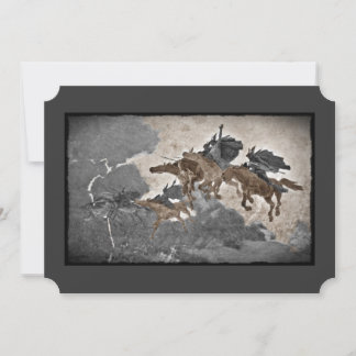 Carte Vikings Traversant La Tempête