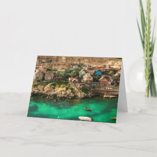 Carte Village Popeye, Malte,