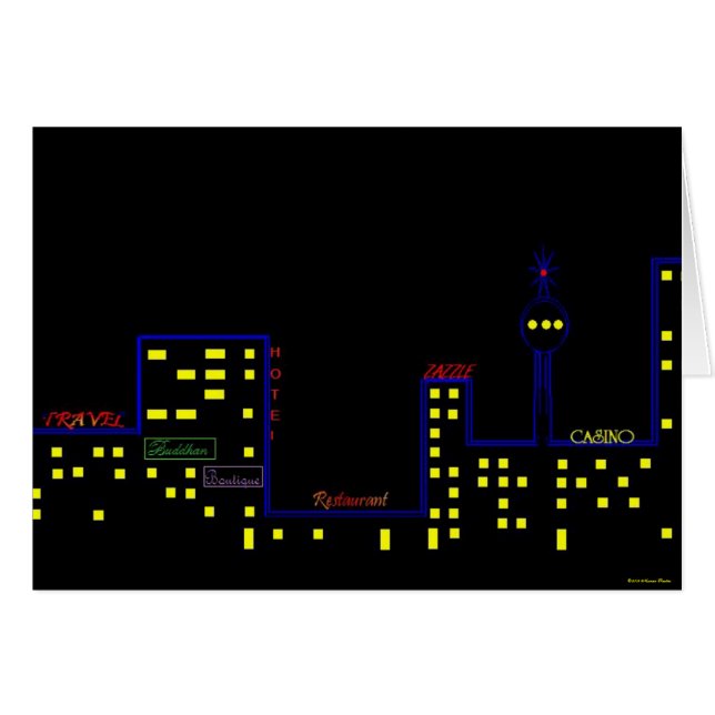 Carte Ville (Devant horizontal)