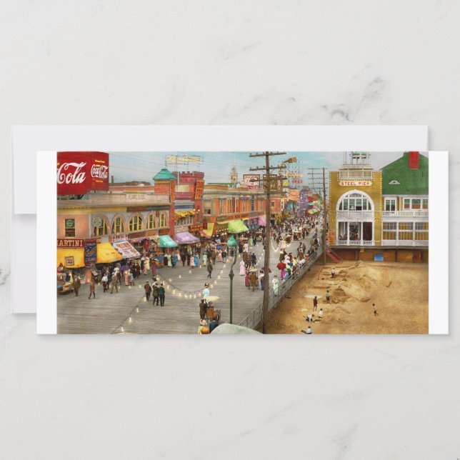 Carte Ville - Atlantic City NJ - Steel Pier 1909 (Devant)