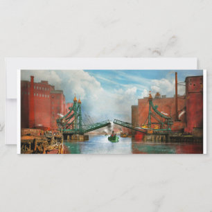 Carte Ville - Buffalo NY - Le pont original du Michigan