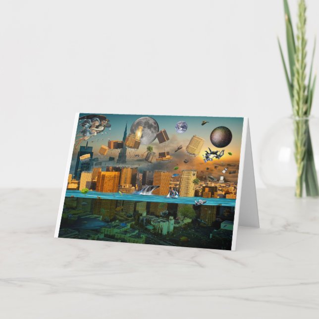 Carte Ville de confusion de gravité sous le siège (Devant)