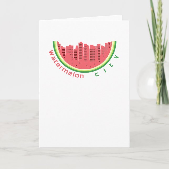 Carte Ville de Watermelon (Devant)