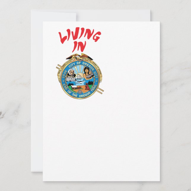 Carte Ville d'Oregon (Devant)