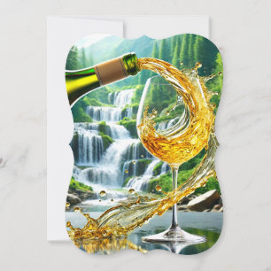 Carte Vin Design Flat