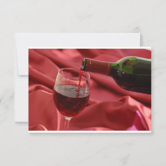 Carte Vin rouge