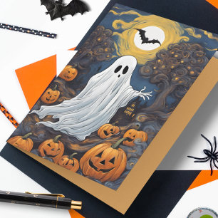 Carte Vincent van Ghost Halloween