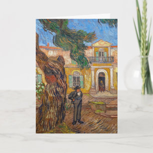 Carte Vincent Van Gogh - Asile Saint-Paul à Saint-Remy