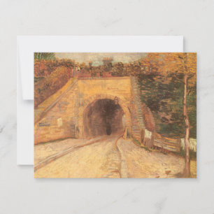 Carte Vincent van Gogh - Chaussée avec passage inférieur