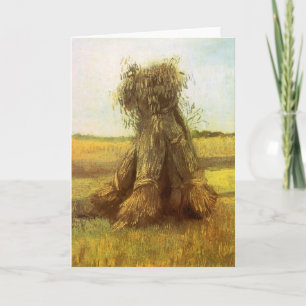 Carte Vincent van Gogh - Chênes du blé